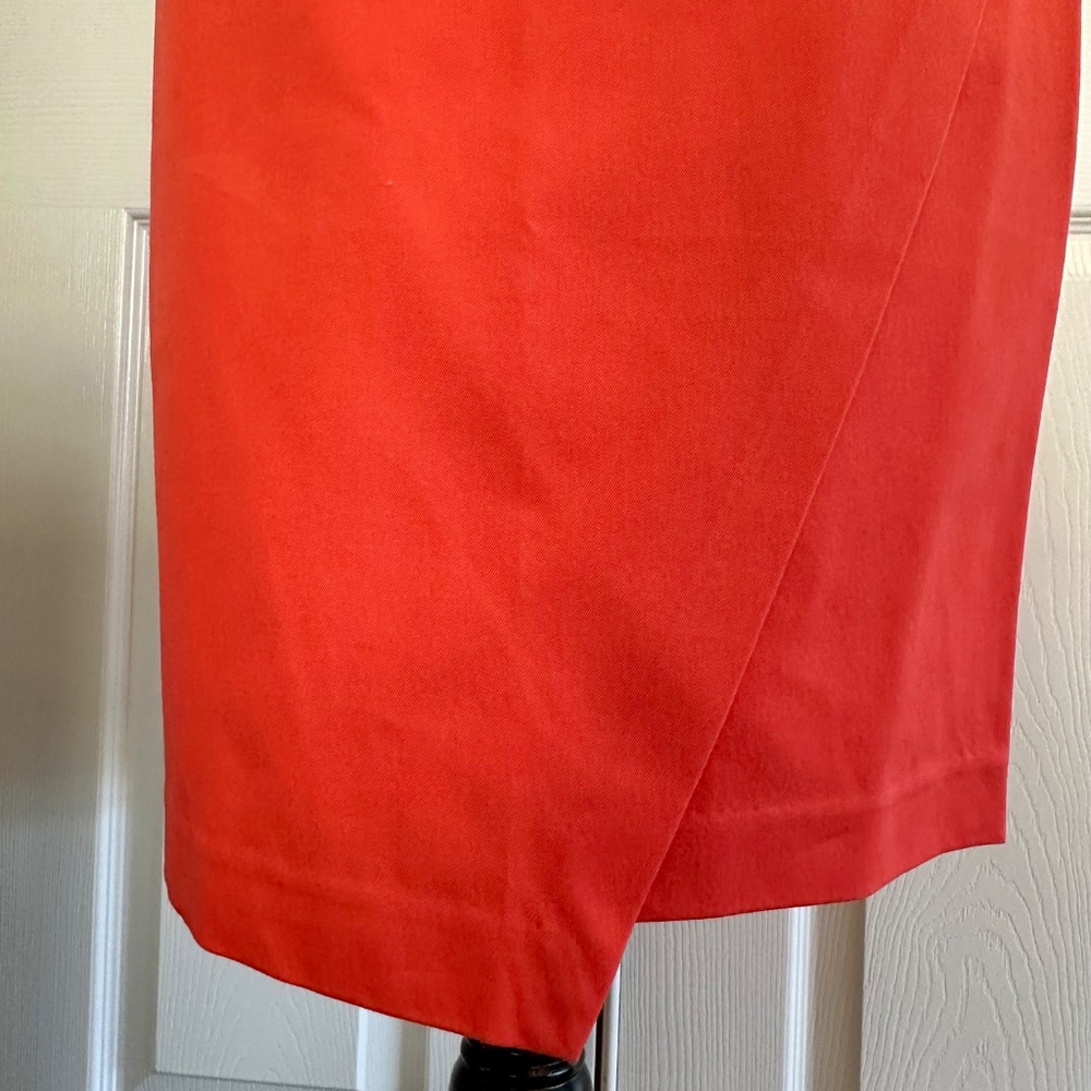 New Orange Stretch Skirt